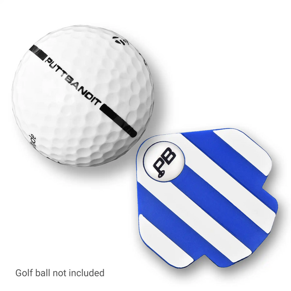 PuttBANDIT LP Blue golf ball marker - PuttBANDIT Store